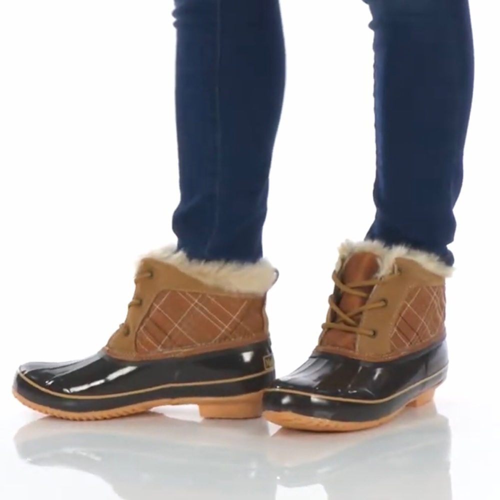 LN Maine Woods Shearling Ankle Boots - Sz 7